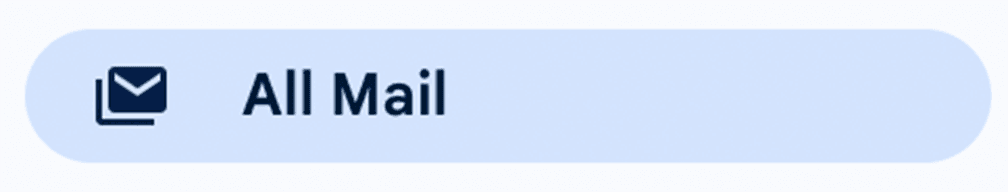 All mail tab