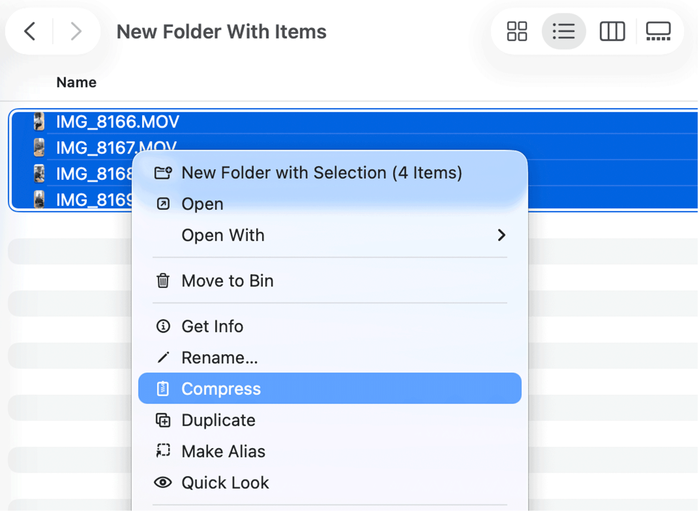 Compress Files