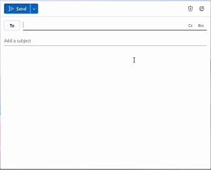How to add BCC in Outlook