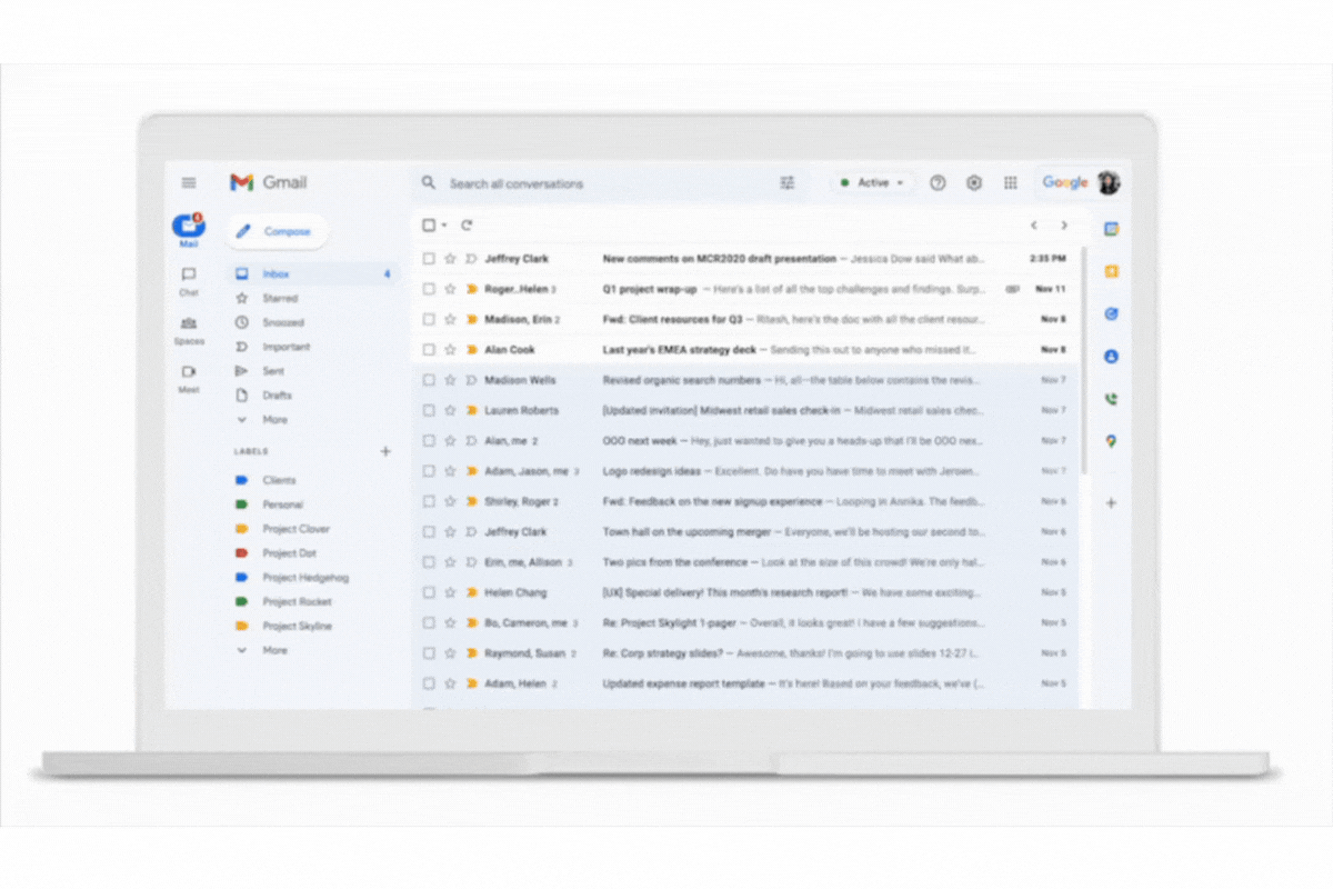 How to automatically forward all emails in Gmail (desktop) gif
