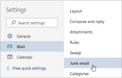 How to unblock emails in Outlook: Step 2