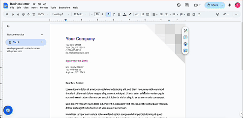 Option 1 Share a link to the Google Doc (recommended).gif