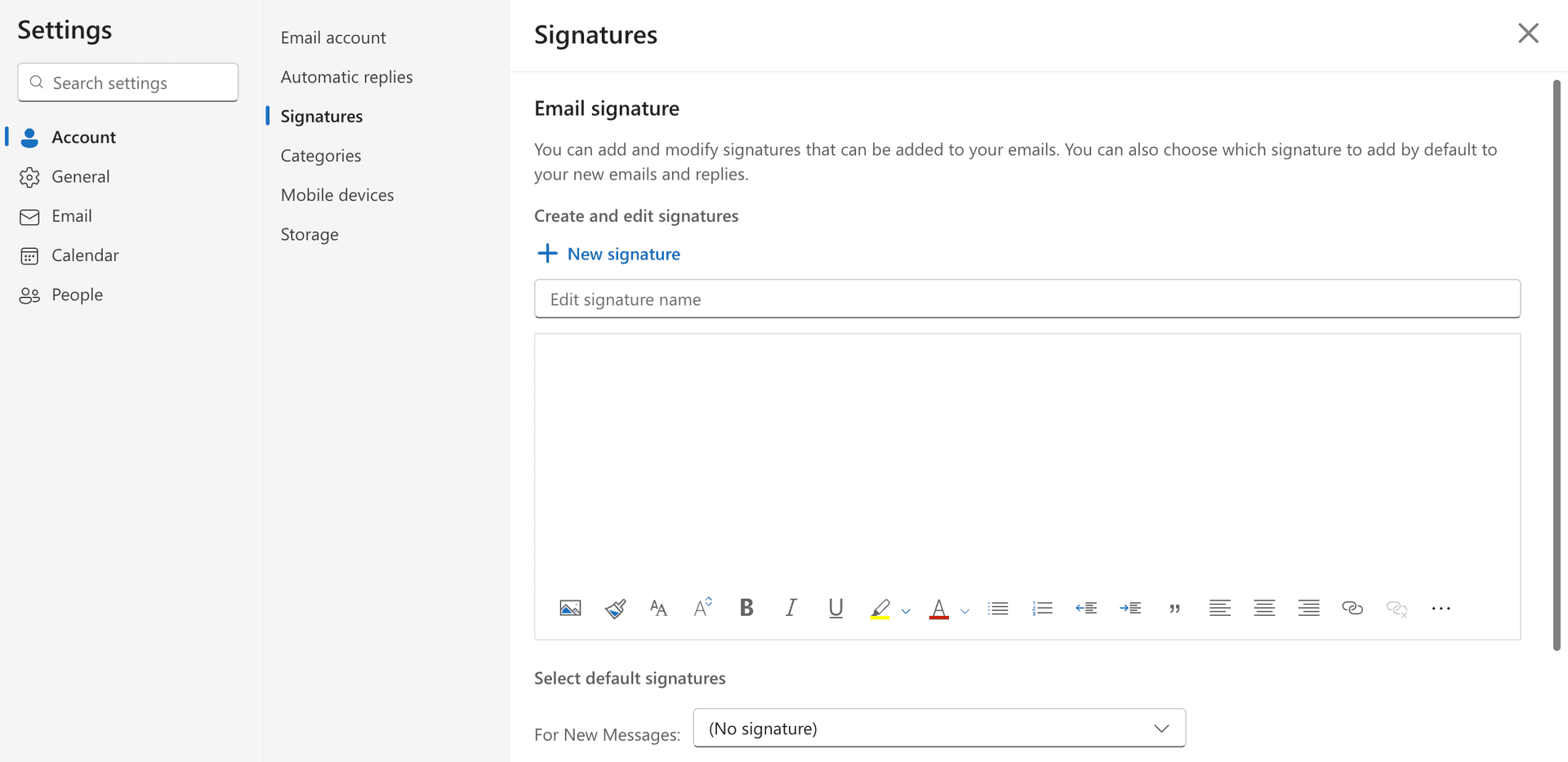 How to add or change your email signature in Outlook | Fyxer