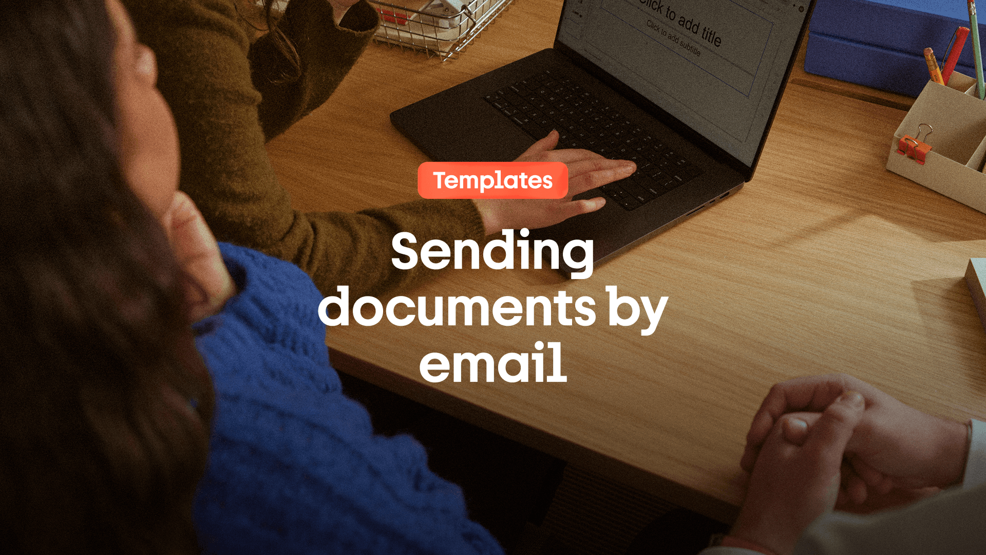 Sending documents by email