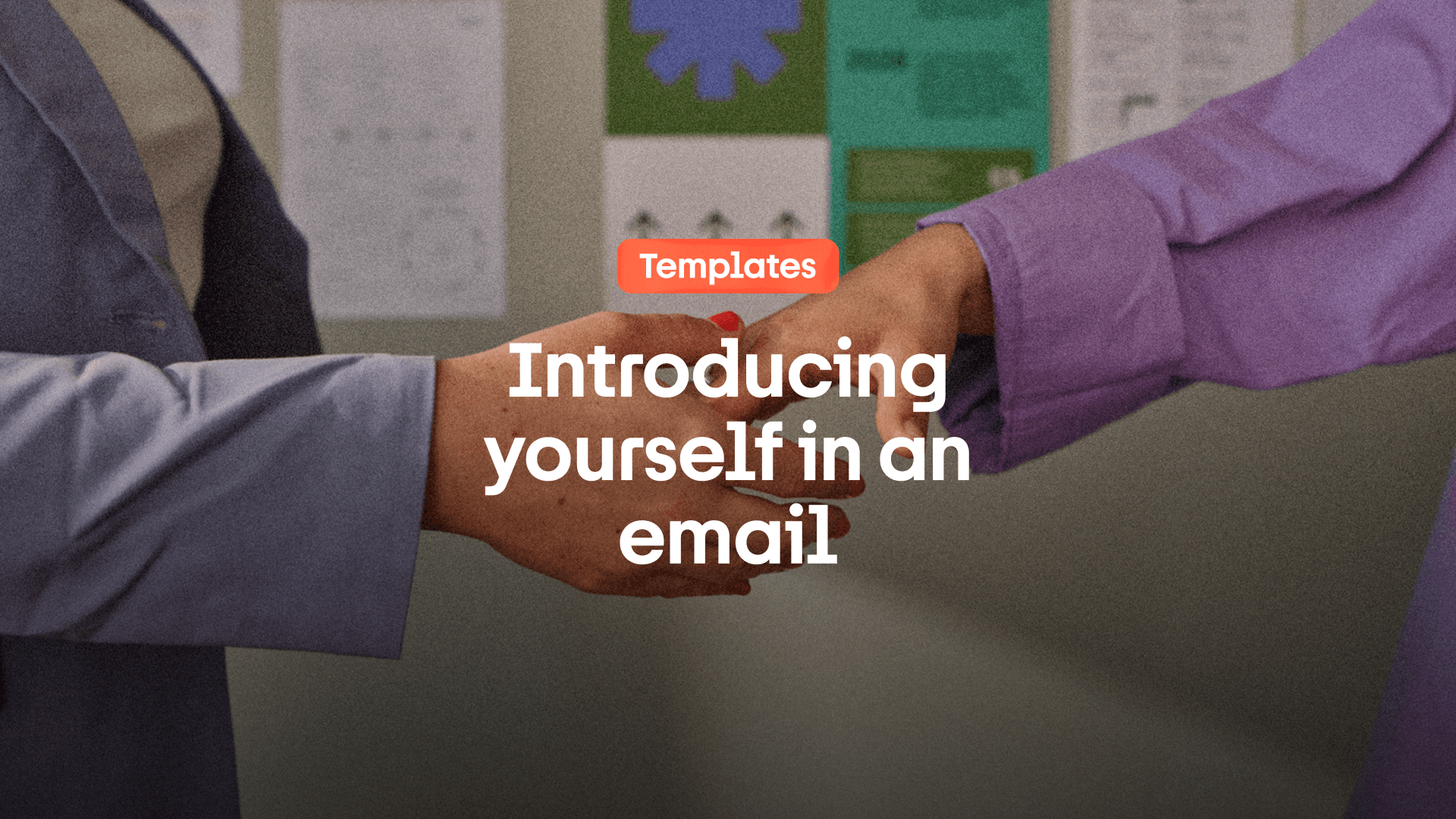 How to introduce yourself in an email