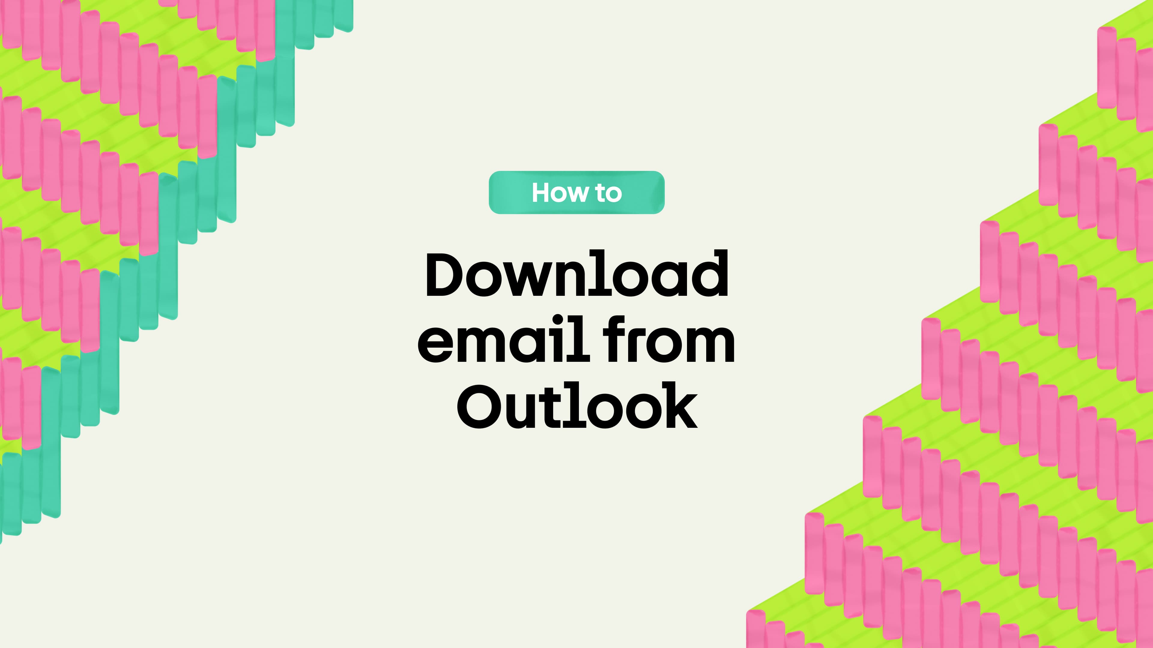 How to download emails from Outlook