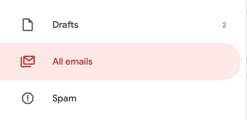 Gmail All Emails Tab