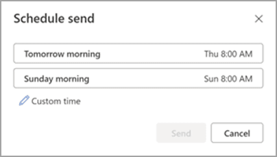 How to schedule an email in Outlook (desktop and web) Step 2