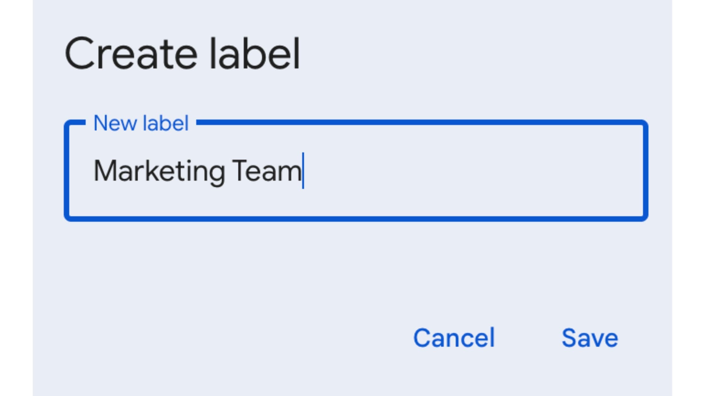 How to create an email group in Gmail (Using Google Contacts) Step 4