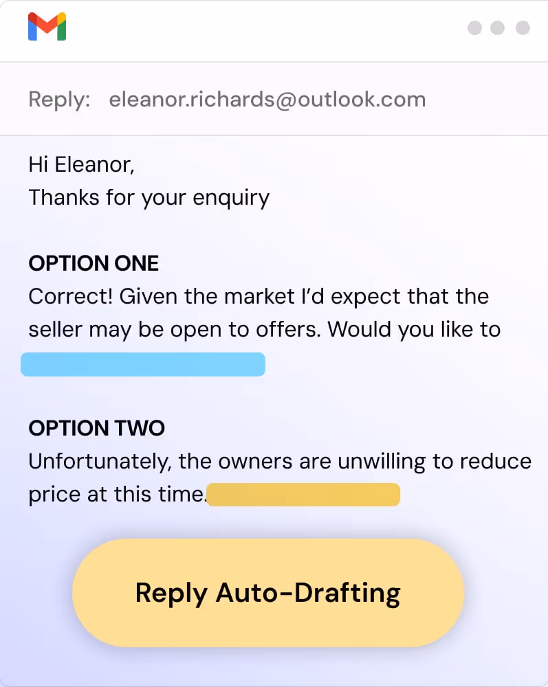 Respond to emails in seconds